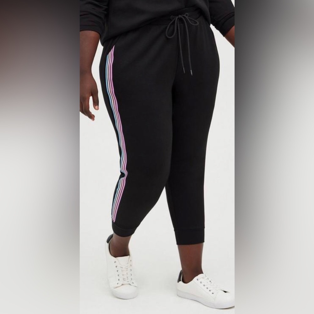 Torrid Track Joggers with Side Stripe Size 3